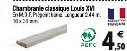 chambranle classique louis xvi