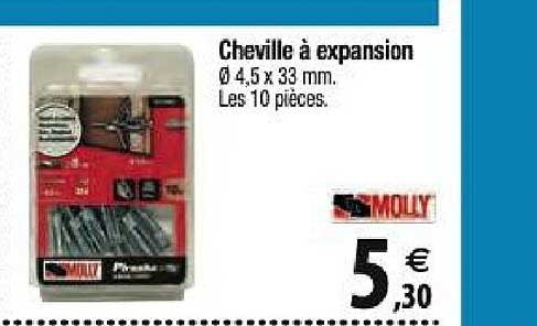 cheville à expansion