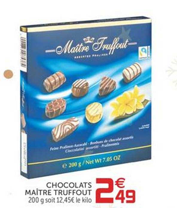 chocolats maître truffout