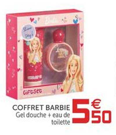Coffret Barbie Gel Douche Et Eau De Toilette