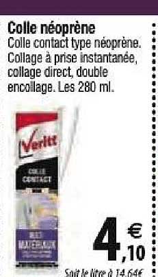 colle néoprène veritt