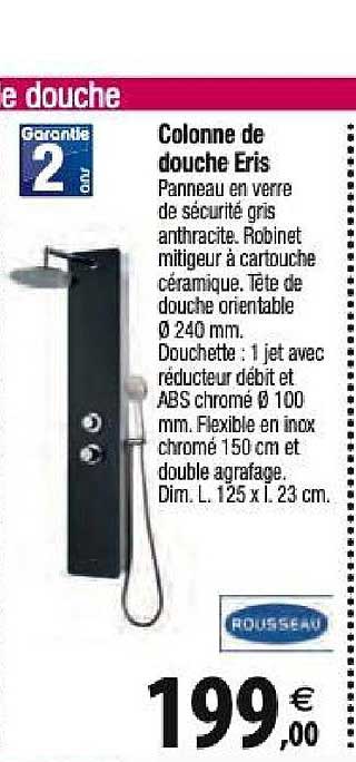 colonne de douche eris