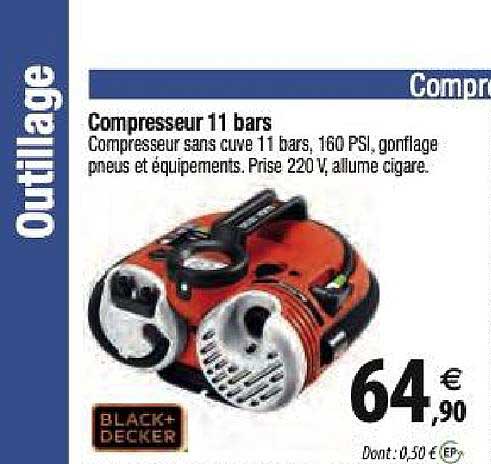 compresseur 11 bars