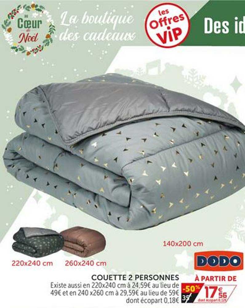 Couette 2 Personnes Dodo