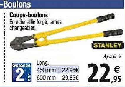 coupe-boulons stanley