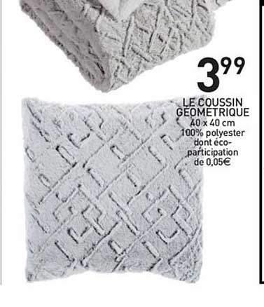 coussin géometrique