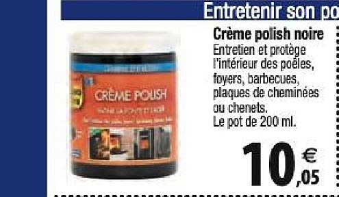 crème polish noire