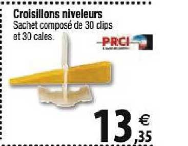 croisillons niveleurs