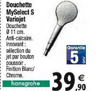 Douchette Myselect S Variojet
