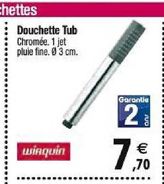 douchette tub wirquin