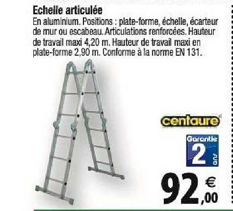 échelle articulée