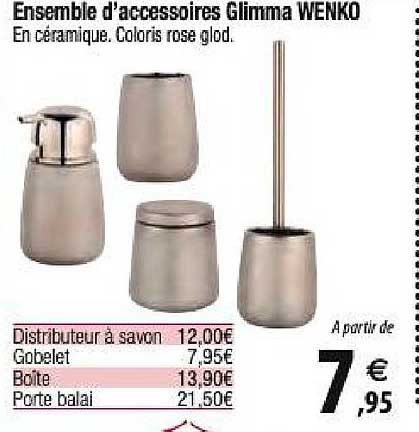 ensemble d'accessoires glimma wenko