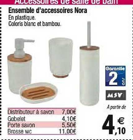 Ensemble D'accessoires Nora Msv