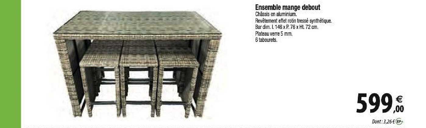 ensemble mange debout