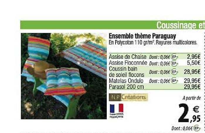 Ensemble Thème Paraguay