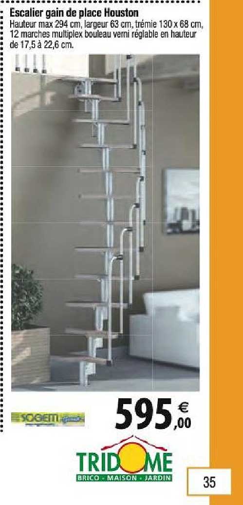 escalier gain de place houston