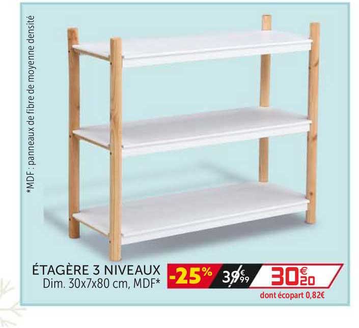 étagère 3 Niveau
