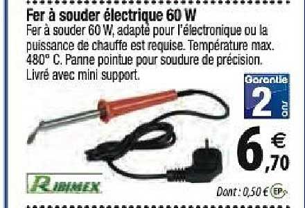 fer à souder électrique 60 w