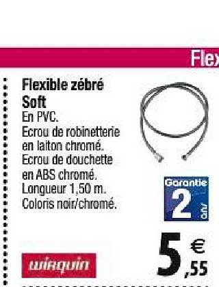 flexible zébré soft wirquin
