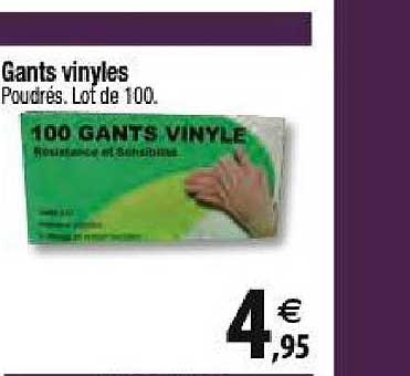Gants Vinyles