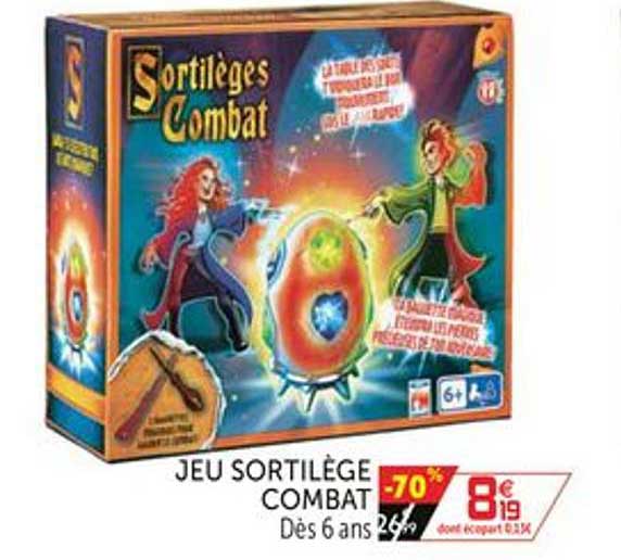 jeu sortilège combat