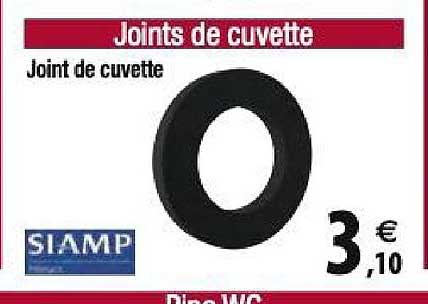 joint de cuvette