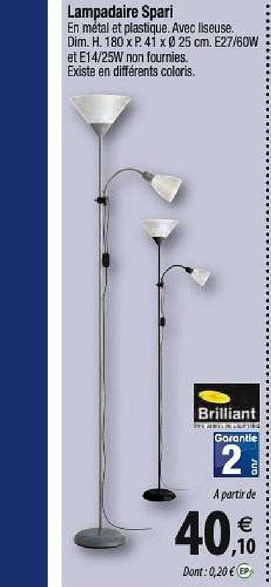 lampadaire spari brilliant