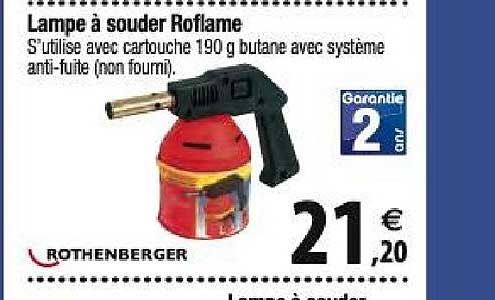 lampe à souder roflame