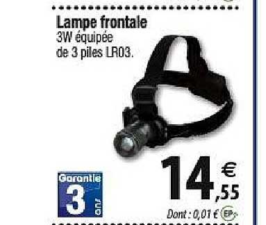 lampe frontale