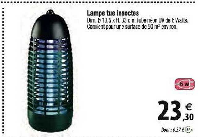 lampe tue insectes