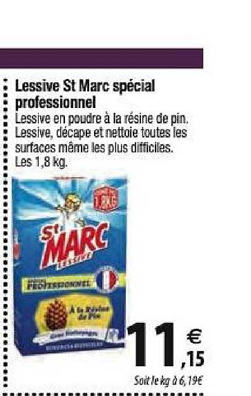 lessive st marc spécial professionnel