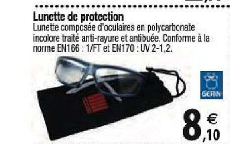 lunette de protection