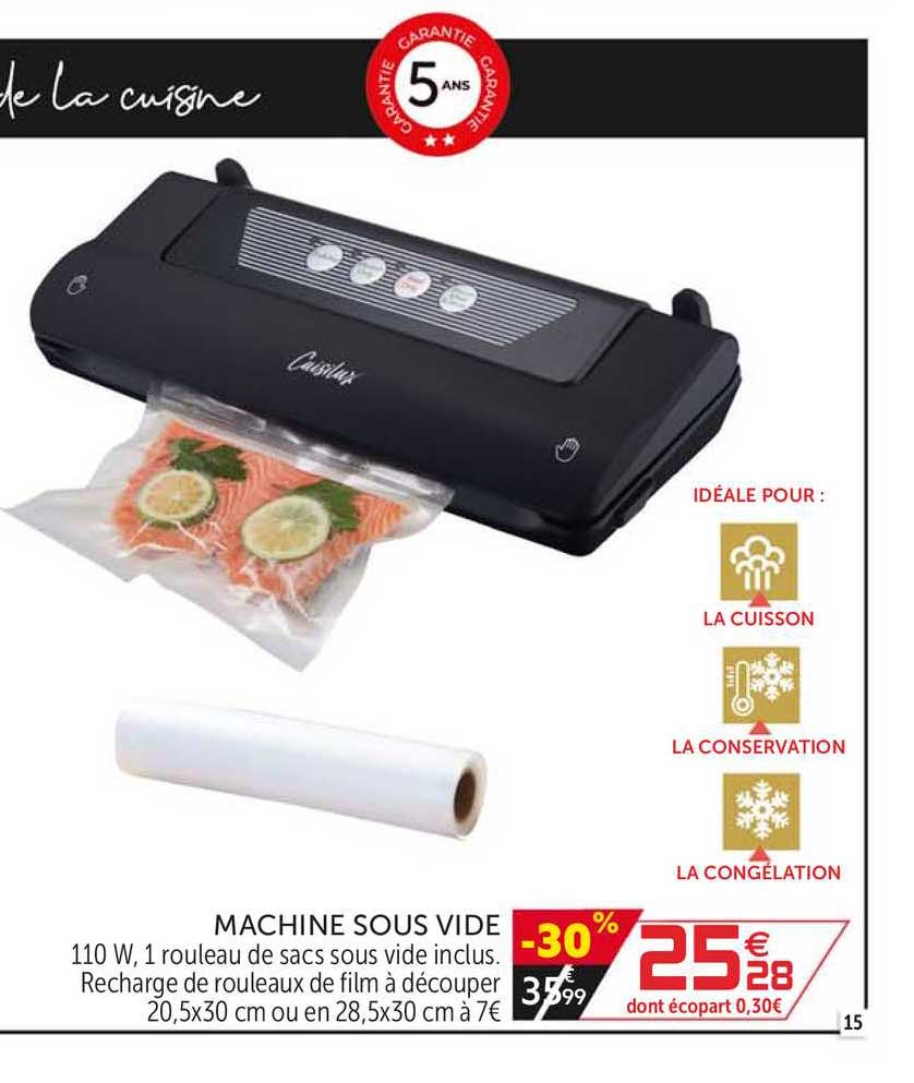 machine sous vide
