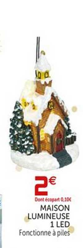 Maison Lumineuse 1 Led