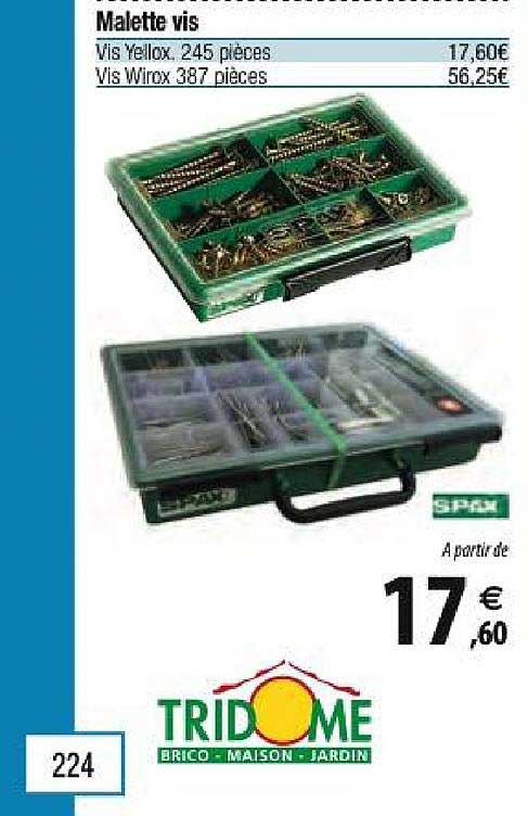 malette vis spax