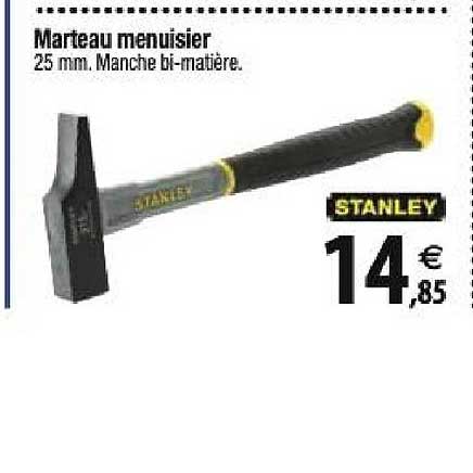 marteau menuisier stanley