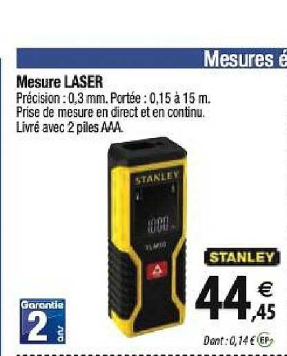mesure laser