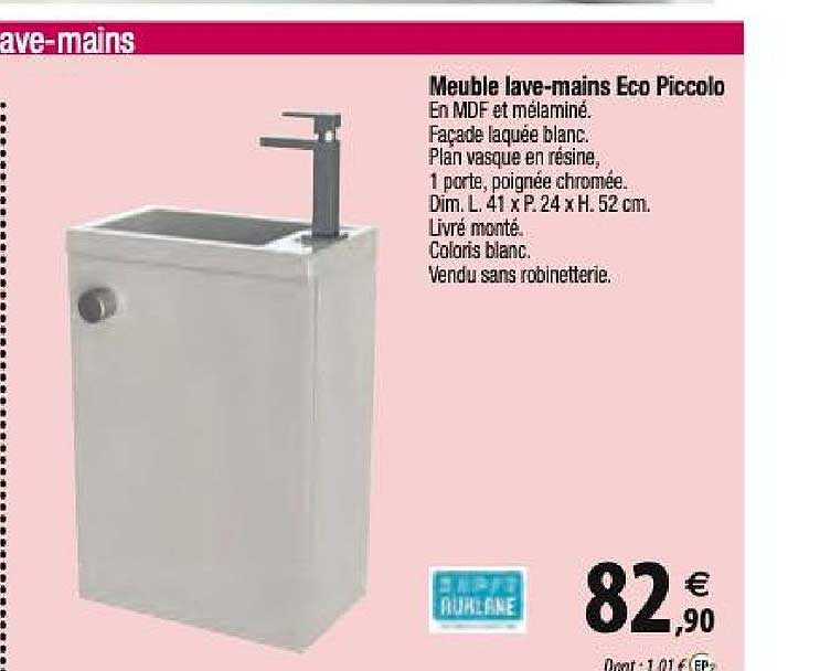 meuble lave mains eco piccolo