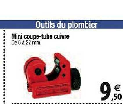 mini coupe-tube cuivre