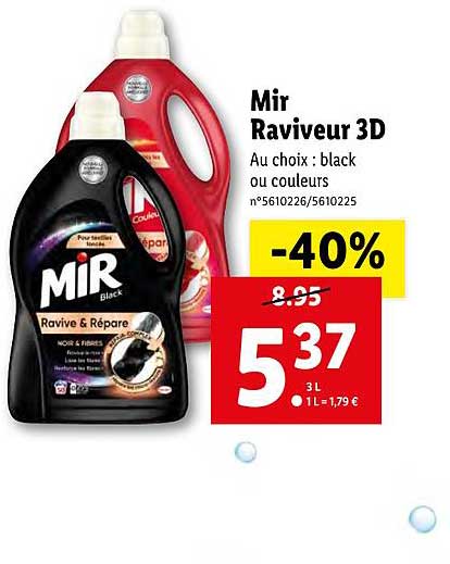 mir raviveur 3d