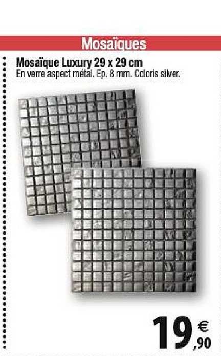 mosaïque luxury 29x29 cm
