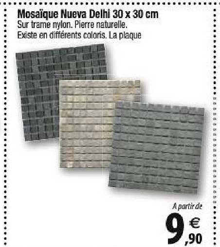 mosaïque nueva delhi 30x30 cm