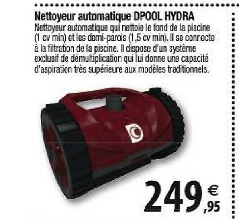 nettoyeur automatique dpool hydra