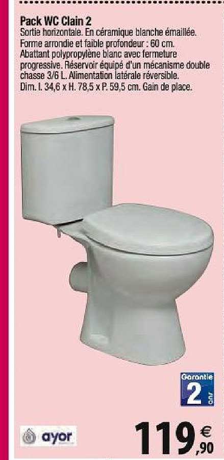 Pack Wc Clain 2