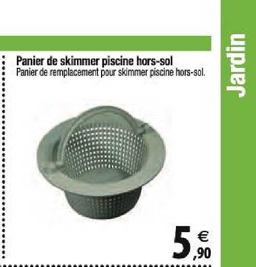 panier de skimmer piscine hors-sol