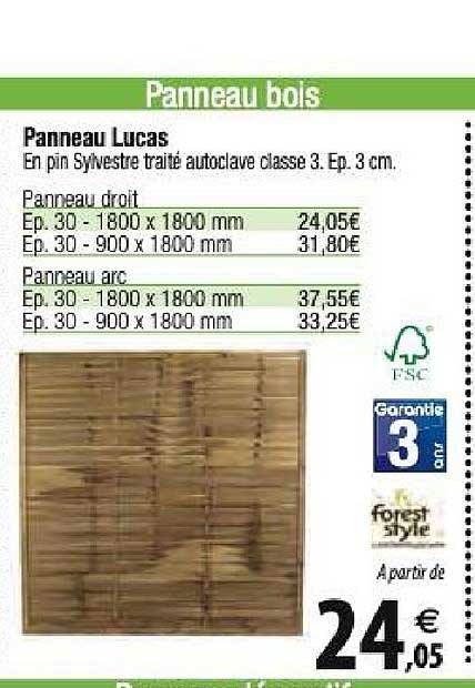 Panneau Lucas