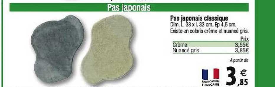 pas japonais classique