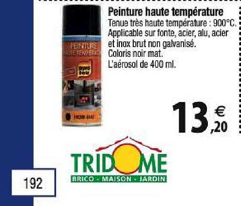 peinture haute température