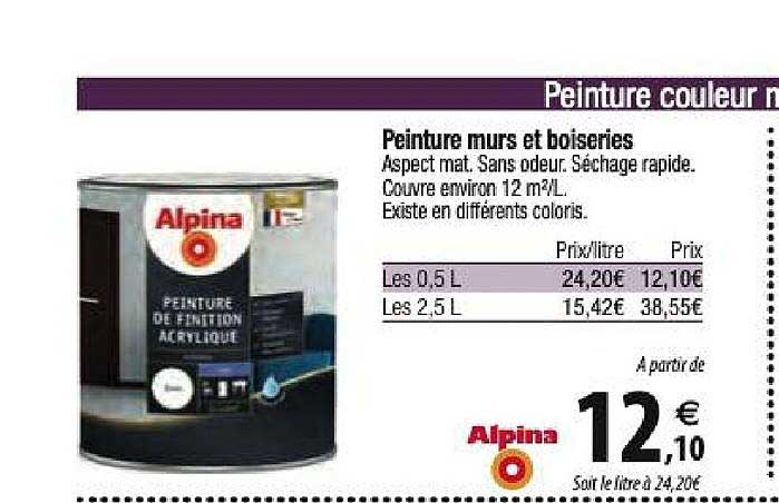 peinture murs et boiseries