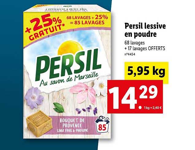 Persil Lessive En Poudre